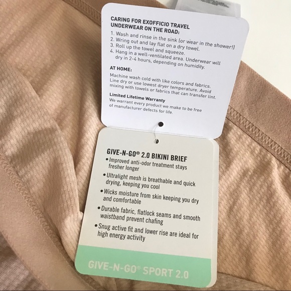 NWT Exofficio Womens Performance Travel Underwear - Picture 4 of 5